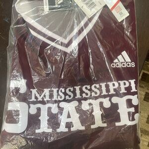 Adidas Mississippi State baseball jersey. Men’s large. short sleeve.